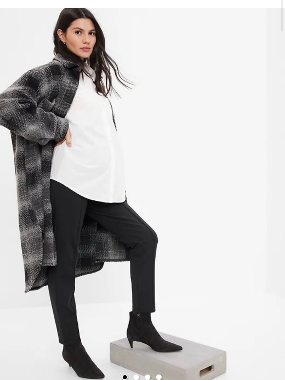 2 GAP Black Maternity Pants bundle